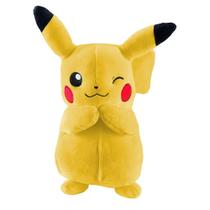 Pikachu de Pelúcia Pokémon 20 cm Original Colecionável