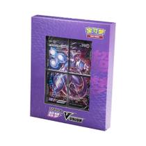 Pikachu Mew-Two Pokémon TCG Card Quartet Coupling V-Union Gift Box Set 100% Autêntico Colecionável Pikachu Mew-Two Pokémon TCG Card Quartet Coupling V-Union Gift Box Set 100% Autêntico Colecionável