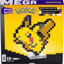 Pikachu Pokémon Mega Construx Bloco De Montar Mattel - HTH74