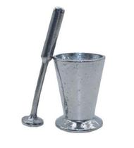 Pilão Almofariz Socado Alho Temperos Pequena Frutas Aluminio Pilão Almofariz Socado Alho Temperos Pequena Frutas Aluminio