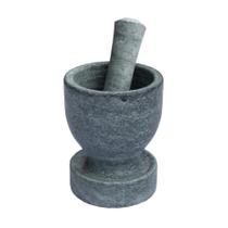 Pilão Almofariz Socador Grande em Pedra Sabão 13,5 Cm Pilão Almofariz Socador Grande em Pedra Sabão 13,5 Cm