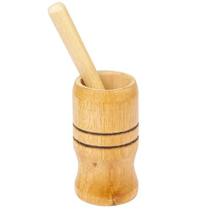 Pilao Com Socador De Madeira 10x6cm Alves