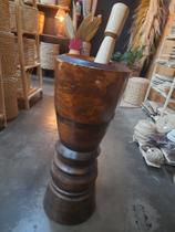 Pilão de madeira Pilão de madeira