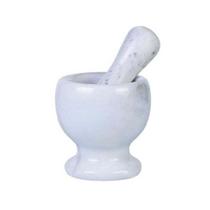 Pilão de Pedra Mármore Com Socador 200 Ml - Kehome Pilão de Pedra Mármore Com Socador 200 Ml - Kehome