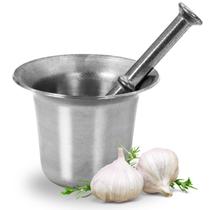 Pilão Para Temperos Almofariz De Cozinha Socador De Pimenta