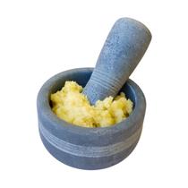 Pilão Pedra Sabão Artesanal Moedor Tempero Sem Alterar Sabor - Pilão Pedra Sabão Artesanal Moedor Tempero Sem Alterar Sabor -