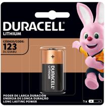 Pilha 123 Bateria 123 Duracell normal comum Cilíndrica bateria De 3v redonda DL123 3Volts