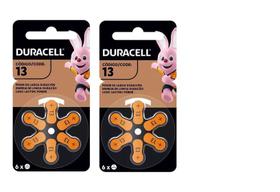 Pilha 13 Duracell P/Aparelho Auditivo Longa Duração C/12 Un