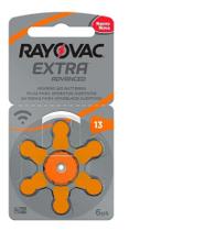 Pilha 13 PR48 Rayovac Aparelho Auditivo C/6 Un