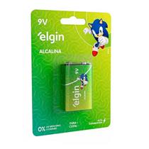 Pilha 9v Elgin Alcalina Retangular - 1 Unidade Pilha 9v Elgin Alcalina Retangular - 1 Unidade