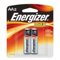 Pilha AA 1.5V E91BP2 Cartela com 2 Unidades Energizer 17004