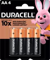 Pilha AA Alcalina 4 Unidades - Duracell ean 041333001029