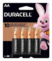 Pilha AA Alcalina 8 Unidades - Duracell Pilha AA Alcalina 8 Unidades - Duracell