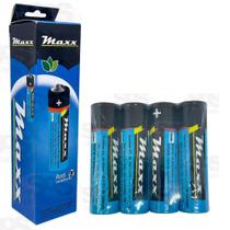 Pilha Aa Anti Vamento Embalagem Com 60 Unidades Maxx R6P Pilha Aa Anti Vamento Embalagem Com 60 Unidades Maxx R6P