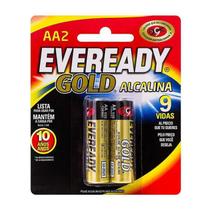 Pilha aa eveready gold alcalina com 02 unidades Pilha aa eveready gold alcalina com 02 unidades