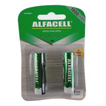 Pilha AA recarregável 2 un 2300 mAh Alfacell