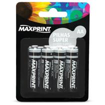 Pilha Aa Super Não Alcalina 1,5V R6- Maxprint