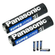 Pilha AAA 2UNI Fina Panasonic Durável Para Controle