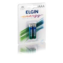 Pilha AAA alcalina 2 un Elgin
