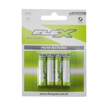 Pilha "AAA" Alcalina FX- AAAK4 Embalagem com 4 Unidades X-CELL DS TOOLS