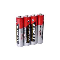 Pilha AAA Alfacell 1,5V com 4 Unidades - Uso Geral