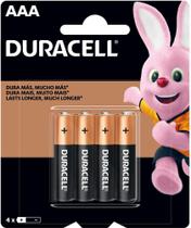 Pilha AAA C/ 4 Palito Duracell