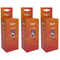 Pilha AAA de Zinco Elgin Energy - Caixa com 120 Unidades