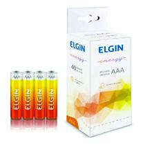 Pilha AAA de Zinco Elgin Energy - Caixa com 40 Unidades