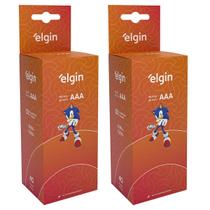 Pilha AAA de Zinco Elgin Energy - Caixa com 80 Unidades