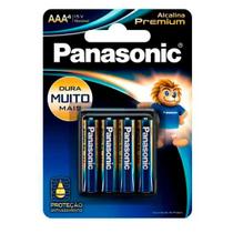 Pilha AAA4 Panasonic Alcalina Premium Pilha AAA4 Panasonic Alcalina Premium