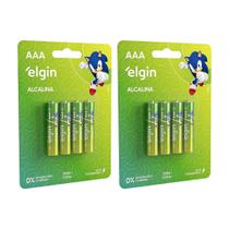 Pilha Acalina AAA Blister c/ 4 unidades Elgin Quantidade:12