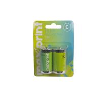 Pilha Alcalina 1,5 C 2 Unidades Maxprint Pilha Alcalina 1,5 C 2 Unidades Maxprint
