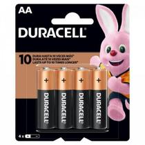 Pilha Alcalina 1,5V Aa Mn1500 (C/4 Pilhas) Duracell