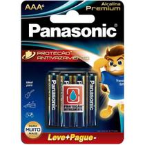 Pilha Alcalina 1,5V AAA LR03 Premium (C/6 Pilhas) Panasonic - CAR / 6 Pilha Alcalina 1,5V AAA LR03 Premium (C/6 Pilhas) Panasonic - CAR / 6
