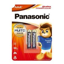 Pilha Alcalina 1,5V AAA pacote com 02 unidades - Panasonic Pilha Alcalina 1,5V AAA pacote com 02 unidades - Panasonic