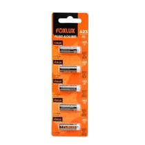 Pilha Alcalina 23A 12v Tensão Nominal 5 Unidades - Foxlux
