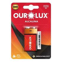 Pilha Alcalina 9V 50 Blister X 1 Unidade Ourolux Pilha Alcalina 9V 50 Blister X 1 Unidade Ourolux