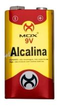 Pilha Alcalina 9V Mox - Bateria para Brinquedos e Outros