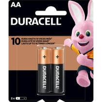 Pilha Alcalina AA 1.5V Blister com 2 Unidades Duracell - MN1500