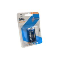 Pilha Alcalina AA 1,5V LR6 Blister 2 Unidades PRO ELETRONIC Pilha Alcalina AA 1,5V LR6 Blister 2 Unidades PRO ELETRONIC