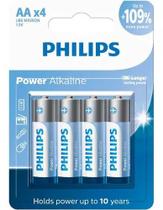 Pilha Alcalina AA C/4 Philips