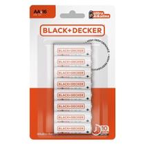 Pilha Alcalina Aa Com 16 Unidades Bdbt-00Aa-04 Black Decker