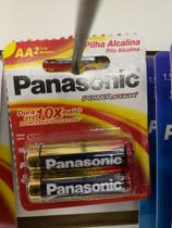 Pilha Alcalina AA com 2 pçs - PANASONIC Pilha Alcalina AA com 2 pçs - PANASONIC