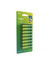 Pilha Alcalina Aa Elgin 1.5V Blister Com 16 Unidades Pilha Alcalina Aa Elgin 1.5V Blister Com 16 Unidades