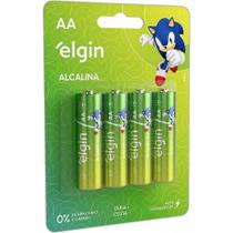 Pilha Alcalina Aa Pequena Cartela Com 4 Unidades Elgin Pilha Alcalina Aa Pequena Cartela Com 4 Unidades Elgin