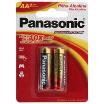 Pilha Alcalina AA Pequena com 2 unidades - Panasonic Pilha Alcalina AA Pequena com 2 unidades - Panasonic