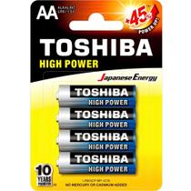 Pilha Alcalina AA Toshiba 2a Comum Cartela Com 4 Un Pilha Alcalina AA Toshiba 2a Comum Cartela Com 4 Un