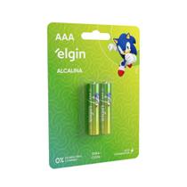 Pilha Alcalina AAA Blister 2 Peças - Elgin Pilha Alcalina AAA Blister 2 Peças - Elgin