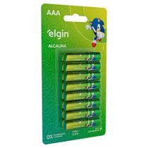 Pilha Alcalina AAA Caixa com 16 Unidades Elgin