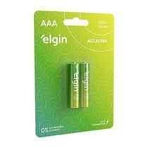 Pilha Alcalina AAA Caixa com 20 pilhas - Elgin
